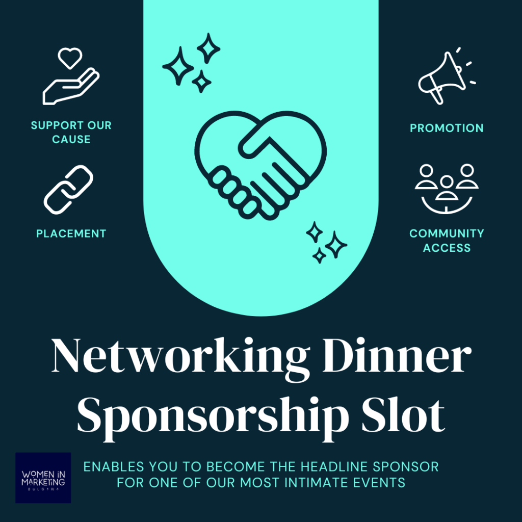 Networking Dinner Sponsorship Slot